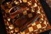Old Row Oiled Saddle Leather Wingtip Boots - Cigar