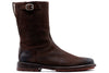 Hunter Suede Roper Boots - Chocolate