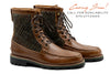 Harris Water Buffalo Leather Lace Up Boot - Oak