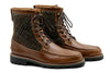Harris Water Buffalo Leather Lace Up Boot - Oak