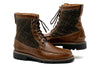 Harris Water Buffalo Leather Lace Up Boot - Oak