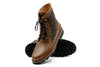 Harris Water Buffalo Leather Lace Up Boot - Oak