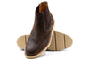 Piney Creek Suede Chelsea Wingtip Boots - Blackened Truffle