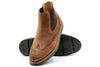 Piney Creek Suede Chelsea Wingtip Boots - French Roast