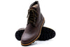 Bad Weather Oiled Saddle Leather Boots - Walnut
