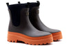 Dublin Rubber Boots - Walnut/Orange