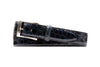 Wallace 2 Buckle South American Crocodile Leather Belt - Navy