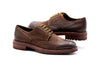 Napoli Italian Suede Wingtip - Snuff