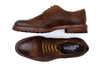 Napoli Italian Suede Wingtip - Snuff