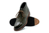 Tuscan Italian Calf Chukka Boots - Forest