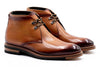 Tuscan Italian Calf Leather Chukka - Whiskey