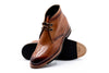 Tuscan Italian Calf Leather Chukka - Whiskey