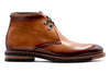 Tuscan Italian Calf Leather Chukka - Whiskey