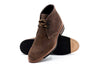 Tuscan Italian Calf Suede Chukka Boots - Earth