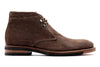 Tuscan Italian Calf Suede Chukka Boots - Earth