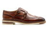 Tuscan Italian Calf Leather Double Monk - Sienna