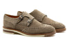 Tuscan Italian Suede Double Monk - Grigio