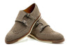 Tuscan Italian Suede Double Monk - Grigio