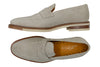 Tuscan Italian Suede Penny Loafers - Sabbia