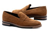 Tuscan Premium Italian Suede Penny - Tobacco