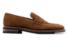 Tuscan Premium Italian Suede Penny - Tobacco