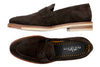 Tuscan Italian Suede Penny Loafer - Walnut