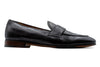 Bologna Italian Deerskin Penny Loafers- Walnut