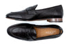Bologna Italian Deerskin Penny Loafers- Walnut