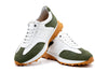Milano Tumbled Glove Leather Sneakers - Cypress