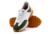 Milano Tumbled Glove Leather Sneakers - Cypress