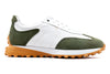 Milano Tumbled Glove Leather Sneakers - Cypress