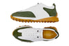 Milano Tumbled Glove Leather Sneakers - Cypress