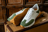 Milano Tumbled Glove Leather Sneakers - Cypress