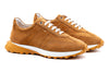 Milano Italian Suede Sneakers - Whiskey
