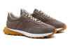 Milano Italian Suede Sneakers - Stone