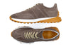 Milano Italian Suede Sneakers - Stone