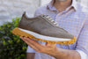 Milano Italian Suede Sneakers - Stone