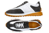 Milano Tumbled Glove Leather Sneaker - Smoke
