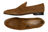 Bologna Italian Suede Penny Loafer - Tobacco