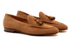 Bologna Italian Suede Tassel Loafers - French Roast