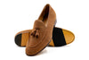 Bologna Italian Suede Tassel Loafers - French Roast