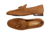 Bologna Italian Suede Tassel Loafers - French Roast