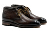 Tuscan Italian Calf Leather Chukka - Espresso