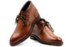 Tuscan Italian Calf Leather Chukka - Sienna