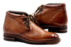Tuscan Italian Calf Leather Chukka - Sienna
