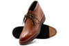 Tuscan Italian Calf Leather Chukka - Sienna