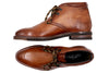 Tuscan Italian Calf Leather Chukka - Sienna