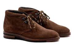 Tuscan Italian Suede Chukka - Bark
