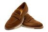Tuscan Italian Suede Penny - Tobacco