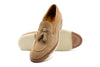 Tuscan Italian Suede Tassel - Wheat